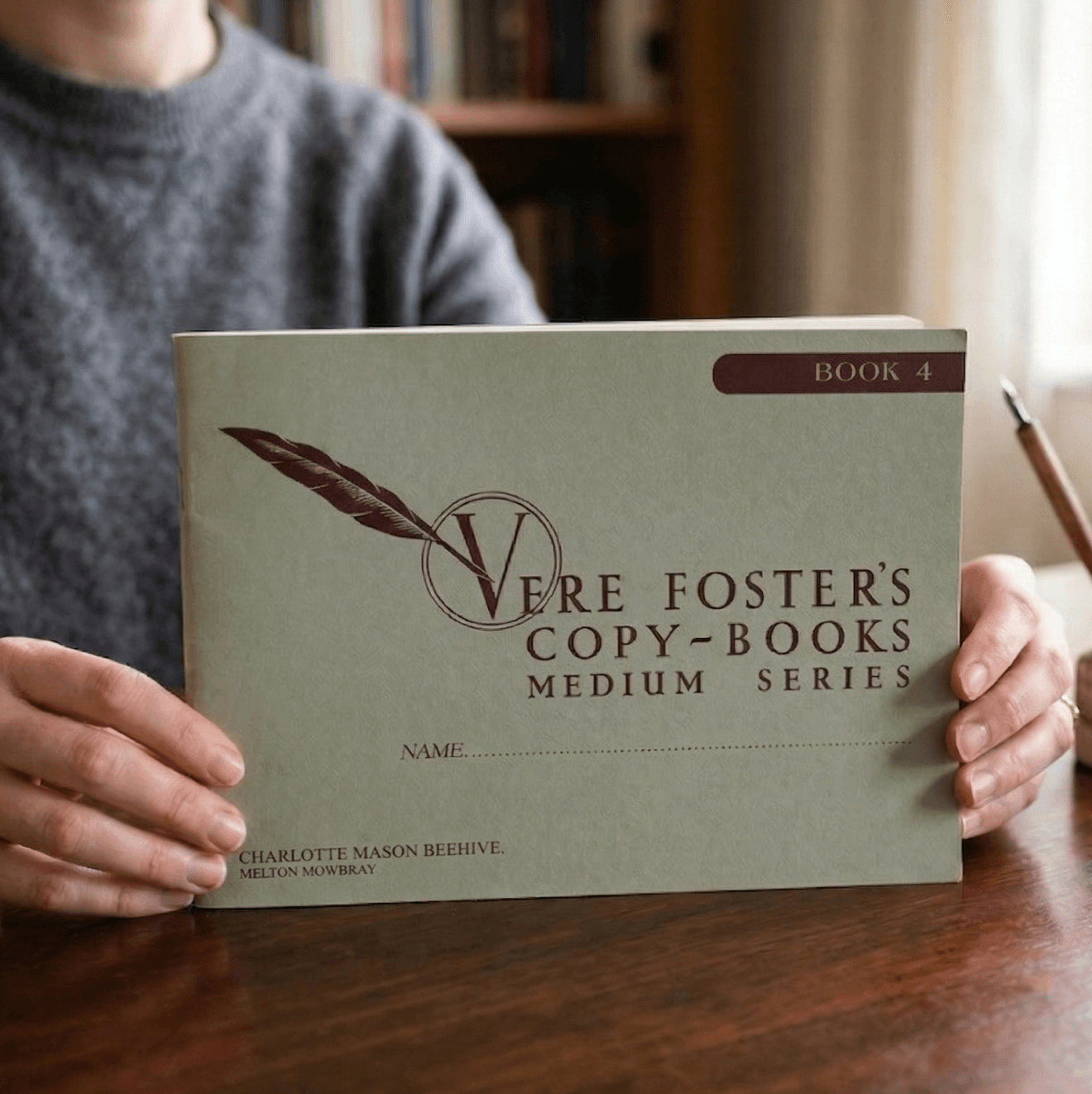 Vere Foster’s Copy-Books, Book 04 – Charlotte Mason Beehive