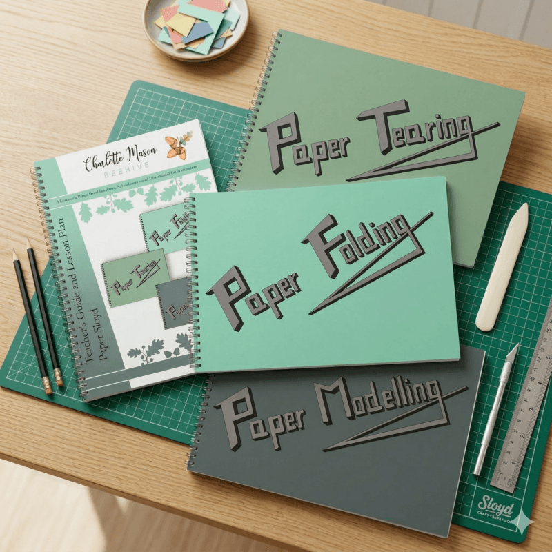 A Course in Paper Sloyd Complete Curriculum Book Bundle