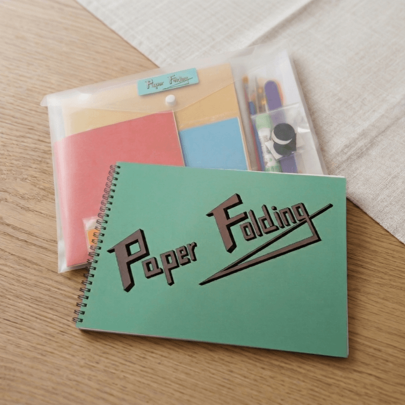 Paper Folding Book and Materials Supply Pack Bundle