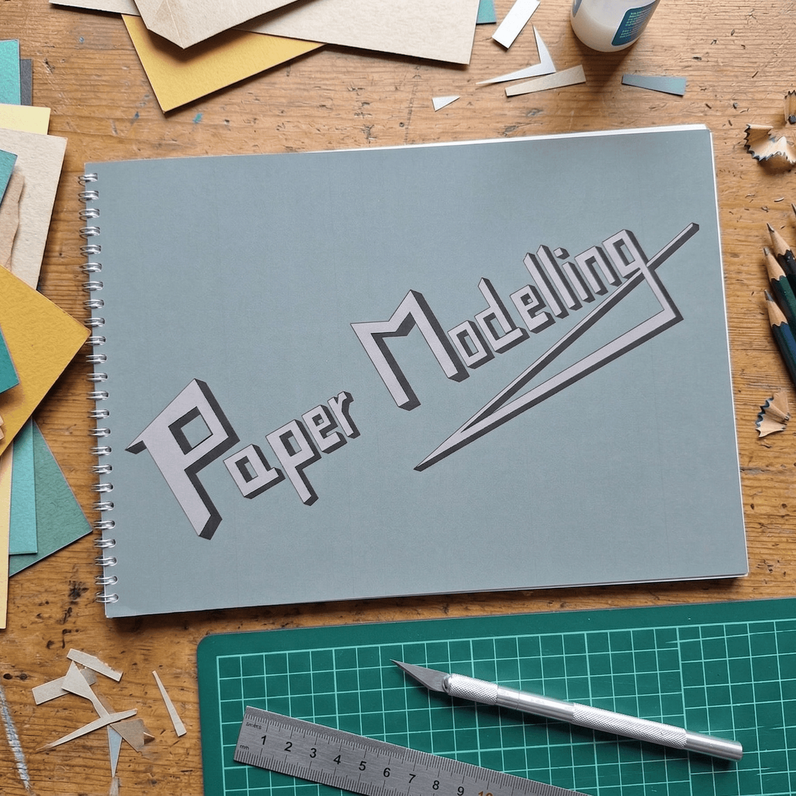 Paper Modelling Book and Materials Supply Pack Bundle (Standard) - Image 2